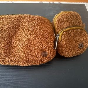 Lululemon Fleece Everywhere Belt Bag 1L + Matching Mini Backpack